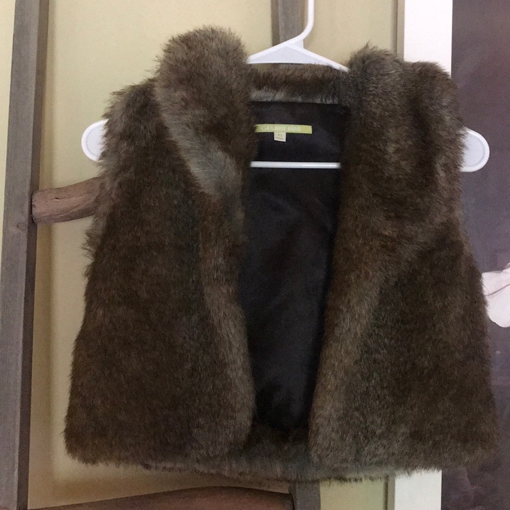 Gianna Bini faux fur vest